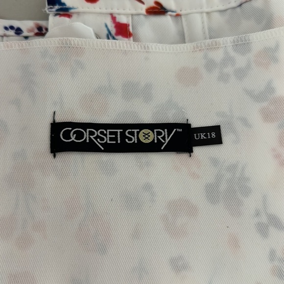 CORSET STORY FLORAL DITSY COTTON CORSET TOP - Picture 10 of 12